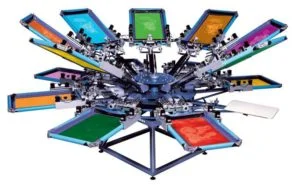 Screen Printing machine for T-shirts