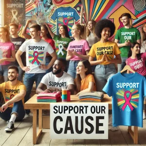 t-shirt fundraising