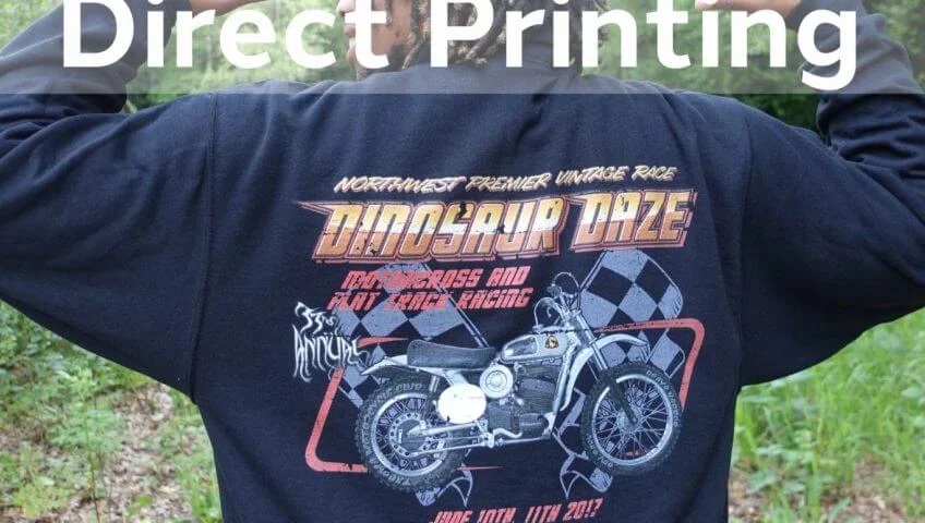 Custom DTG Printed Hoodies for Heavy Equipment and Diesel Power Brands