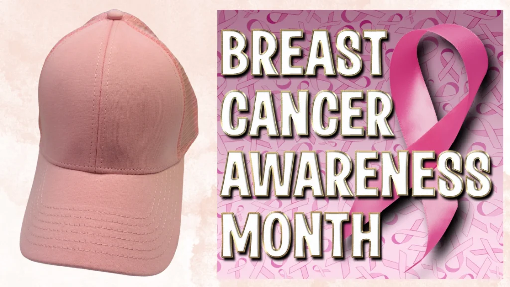 Breast Cancer Awareness Ladies Baseball Cap