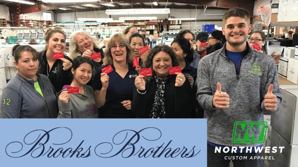Brooks Brothers Embroidery Factory