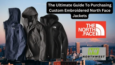 custom north face jacket