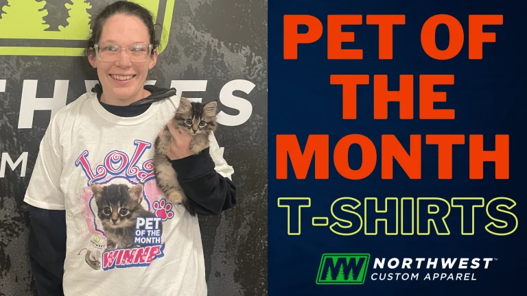 Custom T-Shirts for Pet of the Month Contests