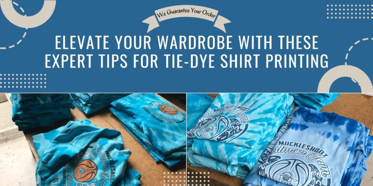 Elevate Your Wardrobe with These Expert Tips for Tie-Dye Shirt Printing