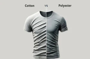 cotton vs polyester for custom t-shirts