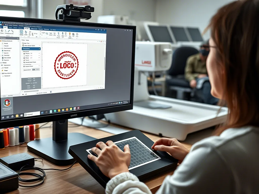 How to Digitize a Logo for Embroidery