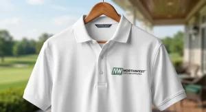 branded custom polo shirts for golf clubs, and corporate teams